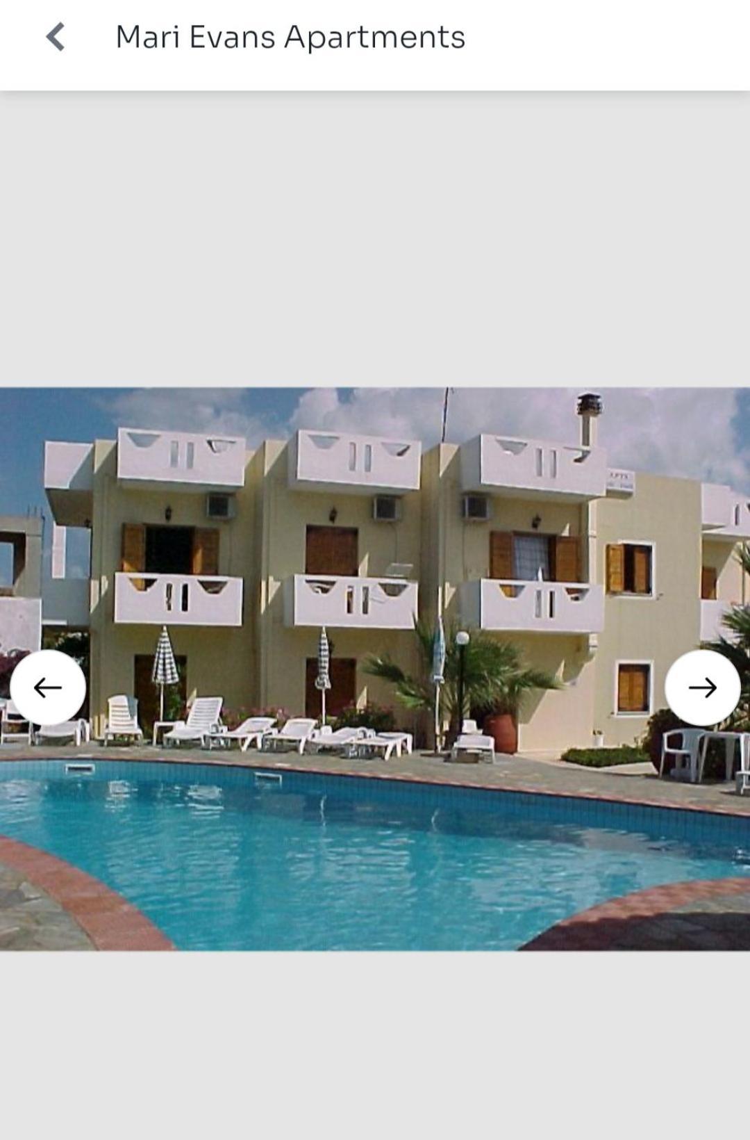 Mari Evans Apartments Kato Gouves Eksteriør bilde